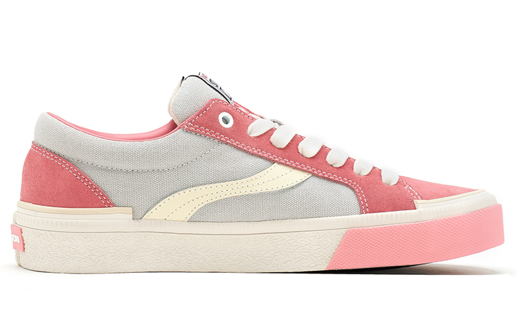 【代購】OddCIRKUS x Vision Street Wear Astley Pro Low-Top Skateboard Shoes Unisex Peach Pink Multicolor