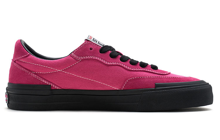 【代購】Vision Street Wear Flat Top Wear-Resistant Breathable Coverage Low-Top Skateboard Shoes Unisex Dragon Fruit Pink