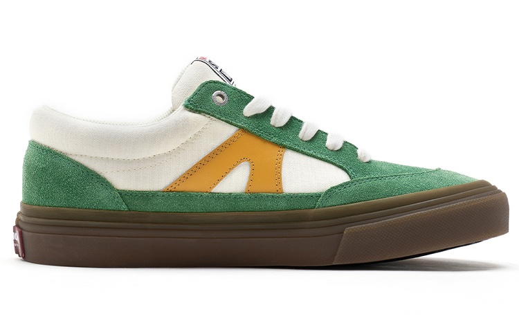 【代購】Vision Street Wear Stick Low-Top Skateboard Shoes Unisex Light Gray Green Ginger Yellow Multicolor