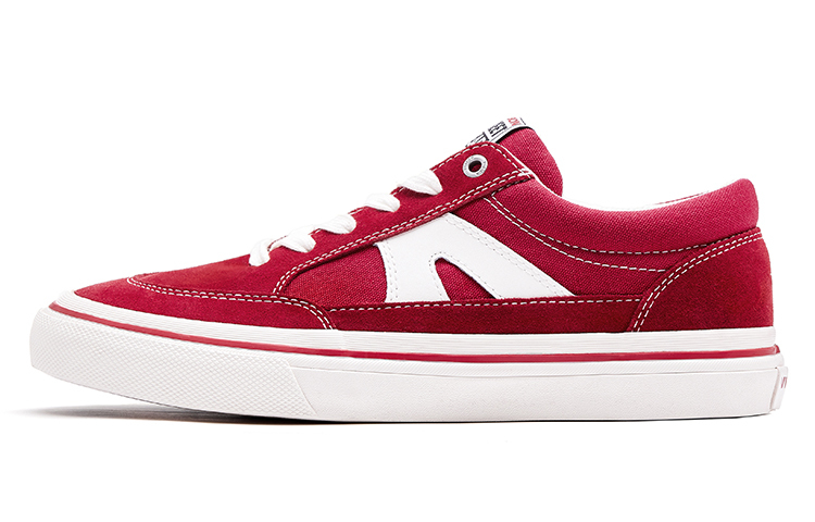 【代購】Vision Street Wear Stick Support Cushioning Slip-Resistant Low-Top Skateboard Shoes Unisex Rogue Red