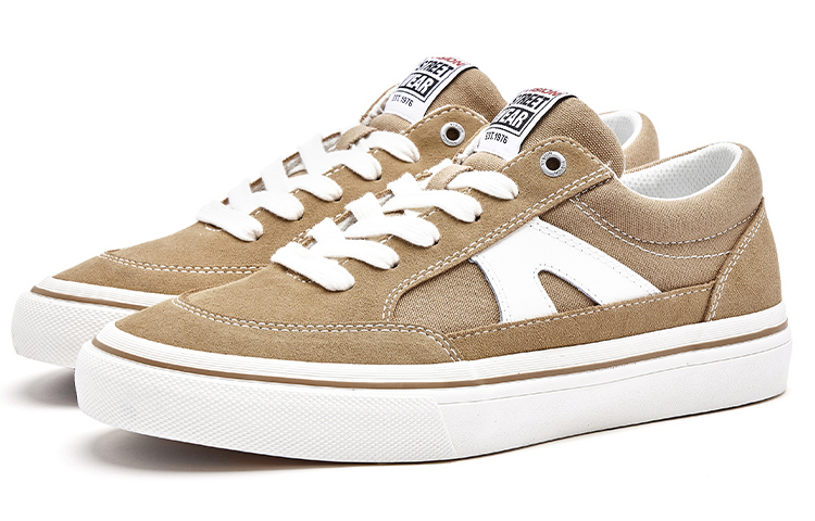 【代購】Vision Street Wear Stick Low-Top Skateboard Shoes Unisex Milk Tea Beige