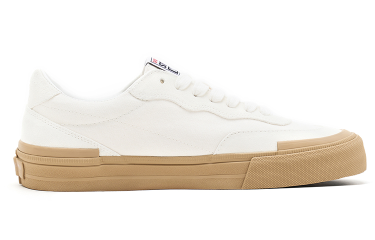 【代購】Vision Street Wear Flat Top Low-Top Skateboard Shoes Unisex Ecru