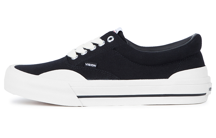 【代購】Vision Street Wear Skate Pro CVO Collection Anti-Slip Wear-Resistant Low-Top Skateboard Shoes Unisex Black White