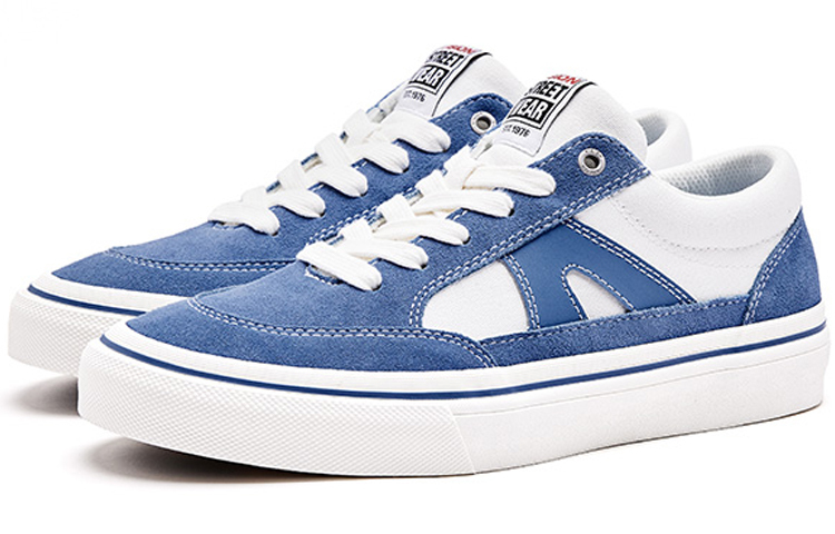 【代購】Vision Street Wear Stick Anti-Slip And Wear-Resistant Lightweight Low-Top Skateboard Shoes Unisex Carolina Blue