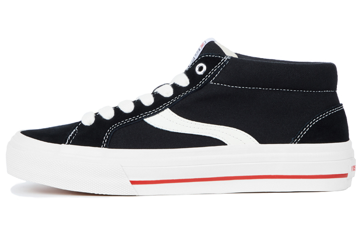 【代購】Odd CIRKUS x Vision Street Wear Slip-Resistant Cushioning Mid-Top Skateboard Shoes Unisex Black