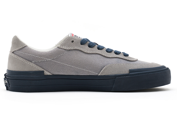 【代購】Vision Street Wear Flat Top Low-Top Skateboard Shoes Unisex Khaki Gray