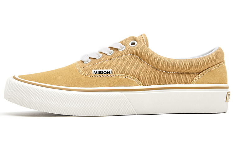 【代購】Vision Street Wear Trainers Plus Wear-Resistant Low-Top Skateboard Shoes Unisex Khaki