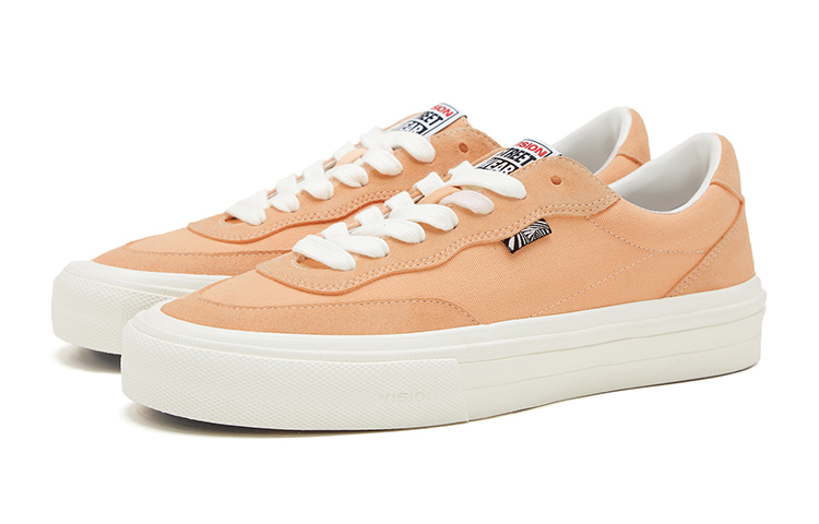 【代購】Vision Street Wear Flat Top Low-Top Skateboard Shoes Unisex Soft Peach