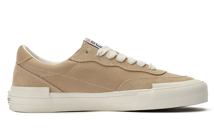 【代購】Vision Street Wear Flat Top Low-Top Skateboard Shoes Unisex Milk Tea Brown