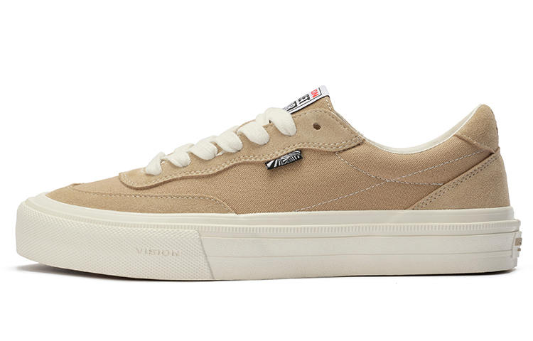 【代購】Vision Street Wear Flat Top Low-Top Skateboard Shoes Unisex Milk Tea Brown