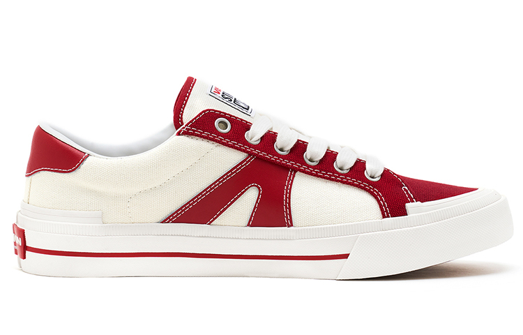 【代購】Vision Street Wear V76 Low-Top Skateboard Shoes Unisex Burgundy