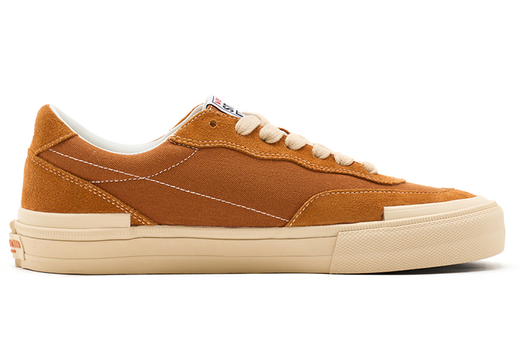 【代購】Vision Street Wear Flat Top Low-Top Skateboard Shoes Unisex Almond Brown