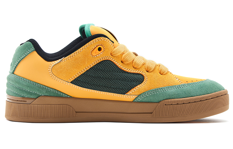 【代購】Vision Street Wear Savvy Puffy Shoes Low-Top Skateboard Shoes Unisex Cantaloupe Yellow Green