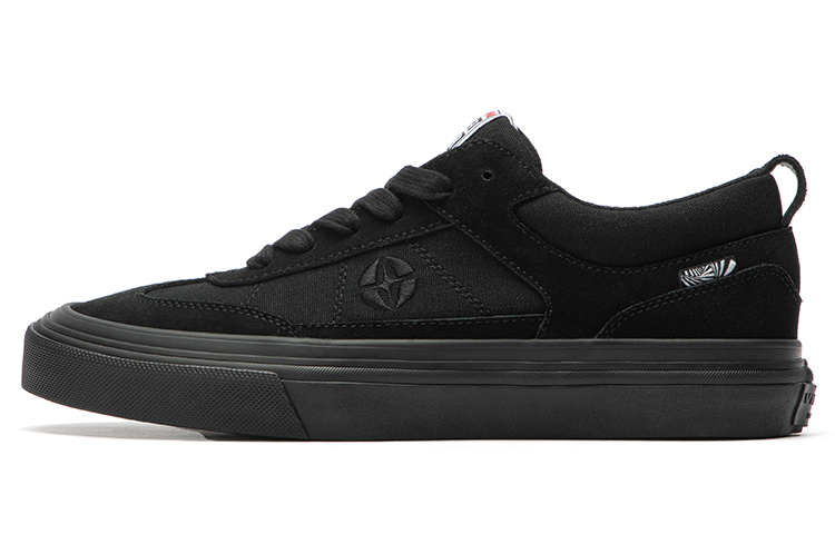 【代購】Vision Street Wear Chopper Low-Top Skateboard Shoes Unisex Black Warrior
