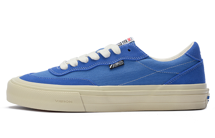 【代購】Vision Street Wear Flat Top Low-Top Skateboard Shoes Unisex Klein Blue