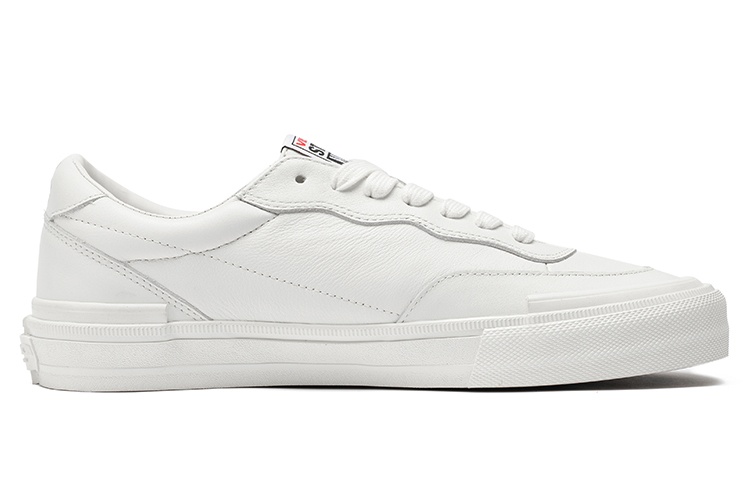 【代購】Vision Street Wear Flat Top Small White Shoes Low-Top Skateboard Shoes Unisex White