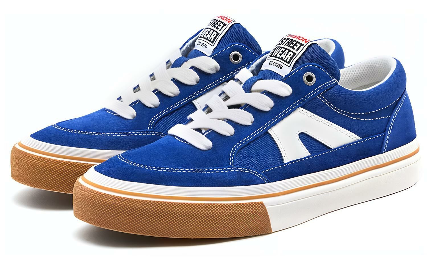 【代購】Vision Street Wear Stick Low-Top Skateboard Shoes Unisex Cobalt Blue