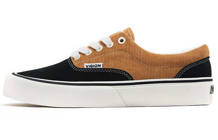 【代購】Vision Street Wear Trainers Plus Low-Top Skateboard Shoes Unisex Brown Black