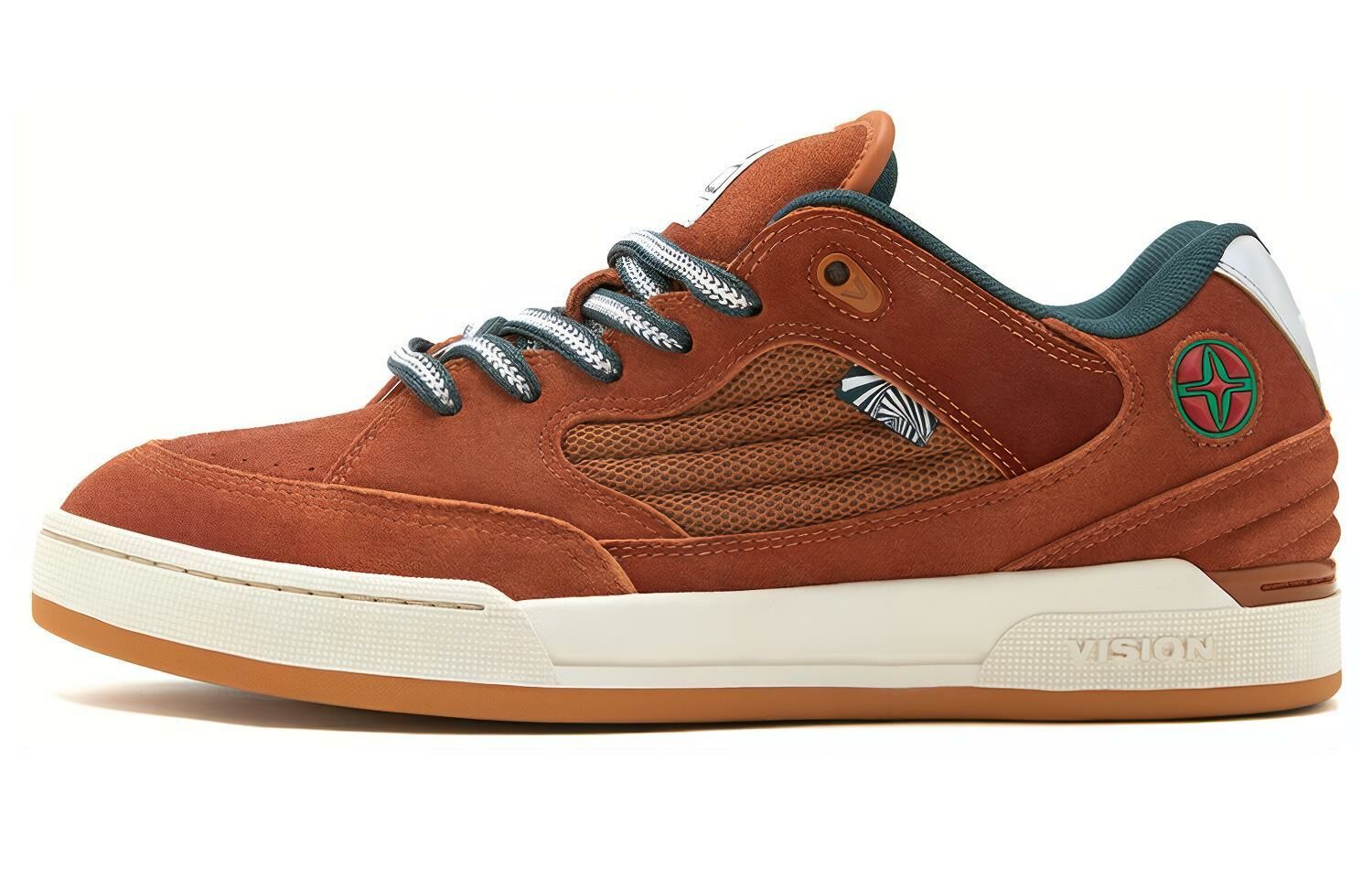 【代購】Vision Street Wear Savvy Collection Low-Top Skateboard Shoes Unisex Caramel Turkey Color