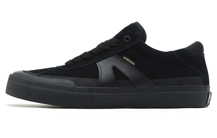 【代購】Vision Street Wear Push Pro Low-Top Skateboard Shoes Unisex Black