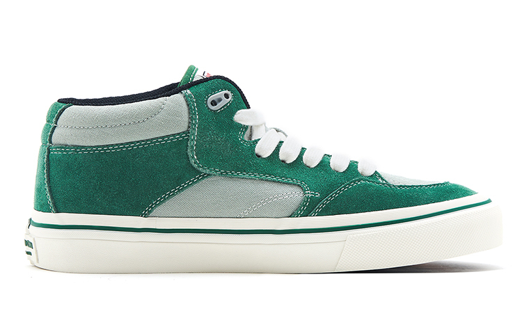【代購】Vision Street Wear Concave Mid-Top Skateboard Shoes Unisex Moss Green