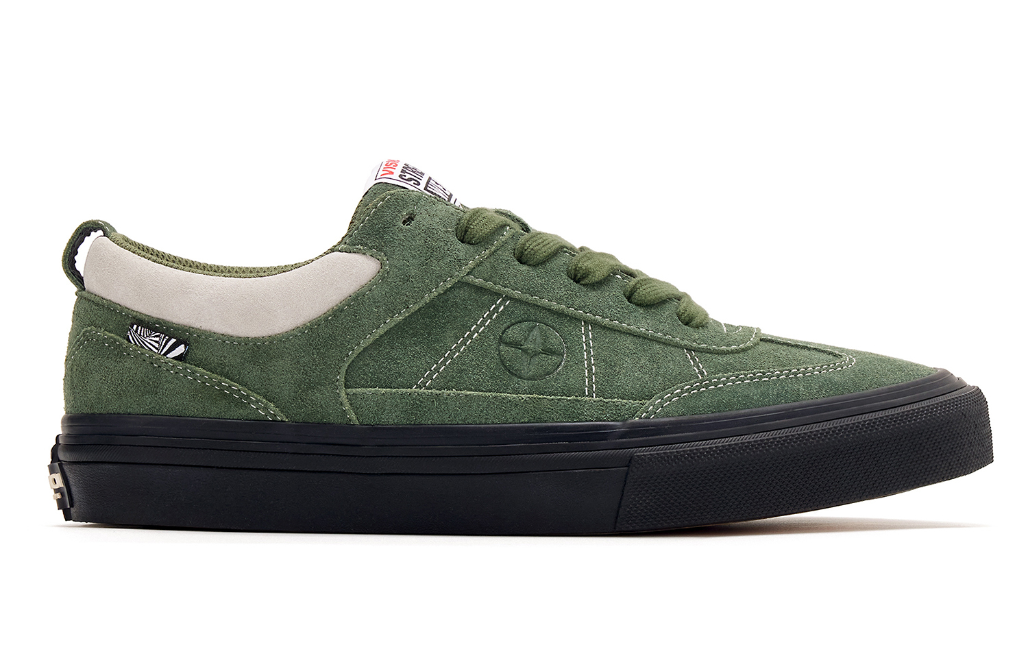 【代購】Vision Street Wear Chopper Support Wear-Resistant Low-Top Skateboard Shoes Unisex Moss Green