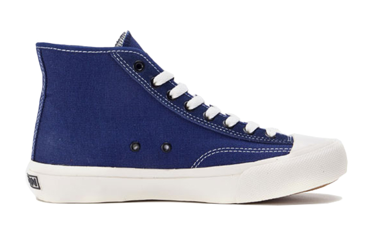 【代購】Vision Street Wear Wear-Resistant High-Top Canvas Shoes Unisex Navy Blue