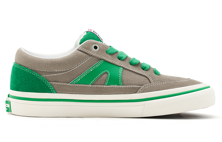 【代購】Vision Street Wear Stick Low-Top Skateboard Shoes Unisex Gray Green Color Blocking