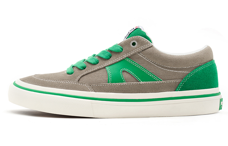 【代購】Vision Street Wear Stick Low-Top Skateboard Shoes Unisex Gray Green Color Blocking