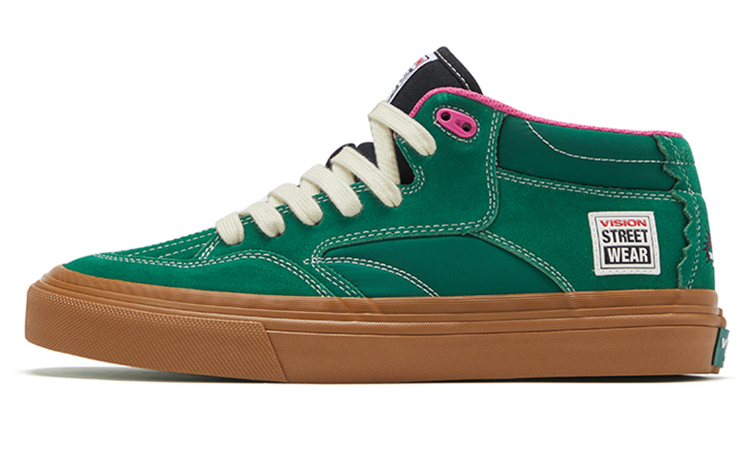 【代購】Vision Street Wear Concave Mid-Top Skateboard Shoes Unisex Forest Green