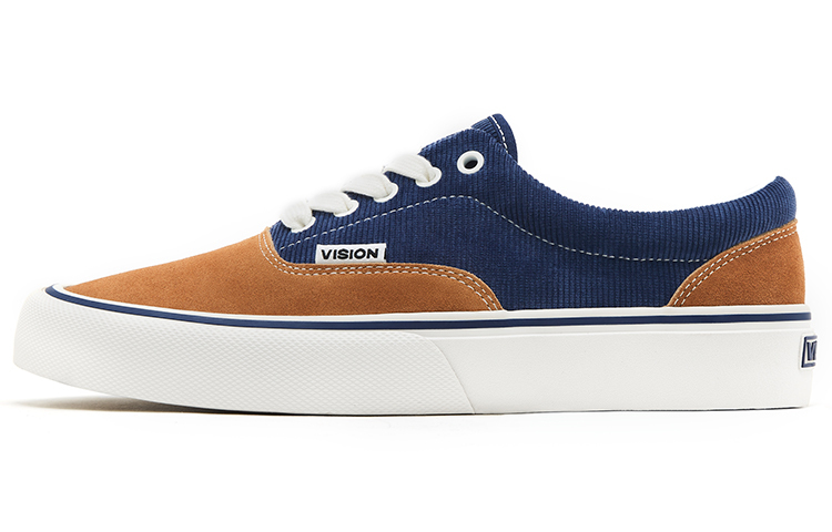 【代購】Vision Street Wear Trainers Plus Low-Top Skateboard Shoes Unisex Navy Blue