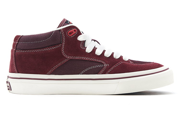 【代購】Vision Street Wear Concave Mid-Top Skateboard Shoes Unisex Bordeaux Red