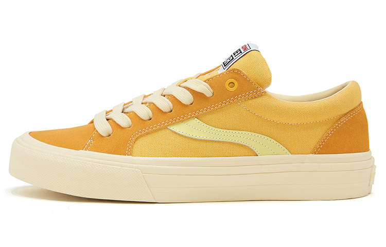 【代購】OddCIRKUS x Vision Street Wear Astley Pro Low-Top Skateboard Shoes Unisex Sunset Yellow