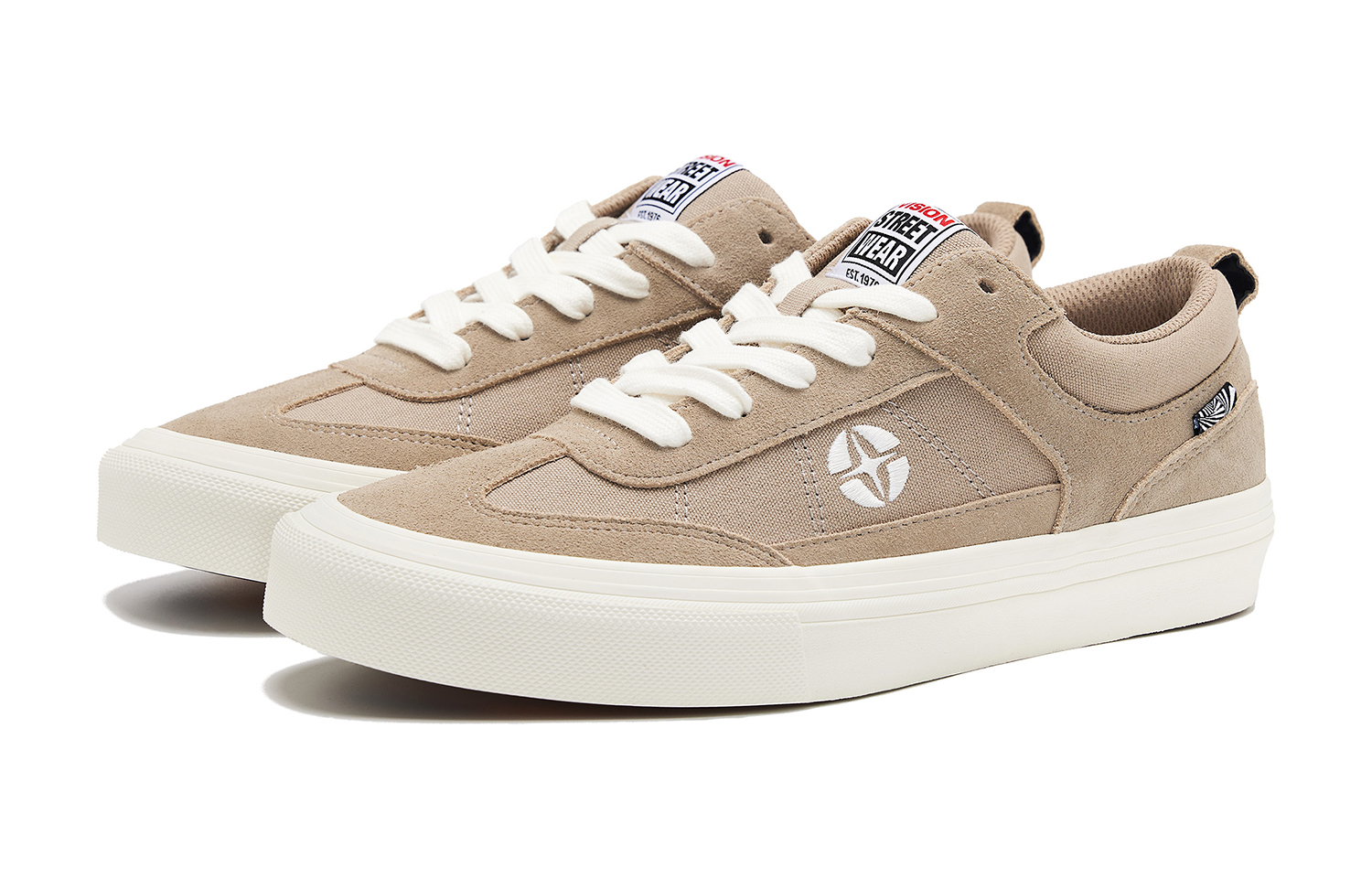 【代購】Vision Street Wear Chopper Low-Top Skateboard Shoes Unisex Khaki Gray