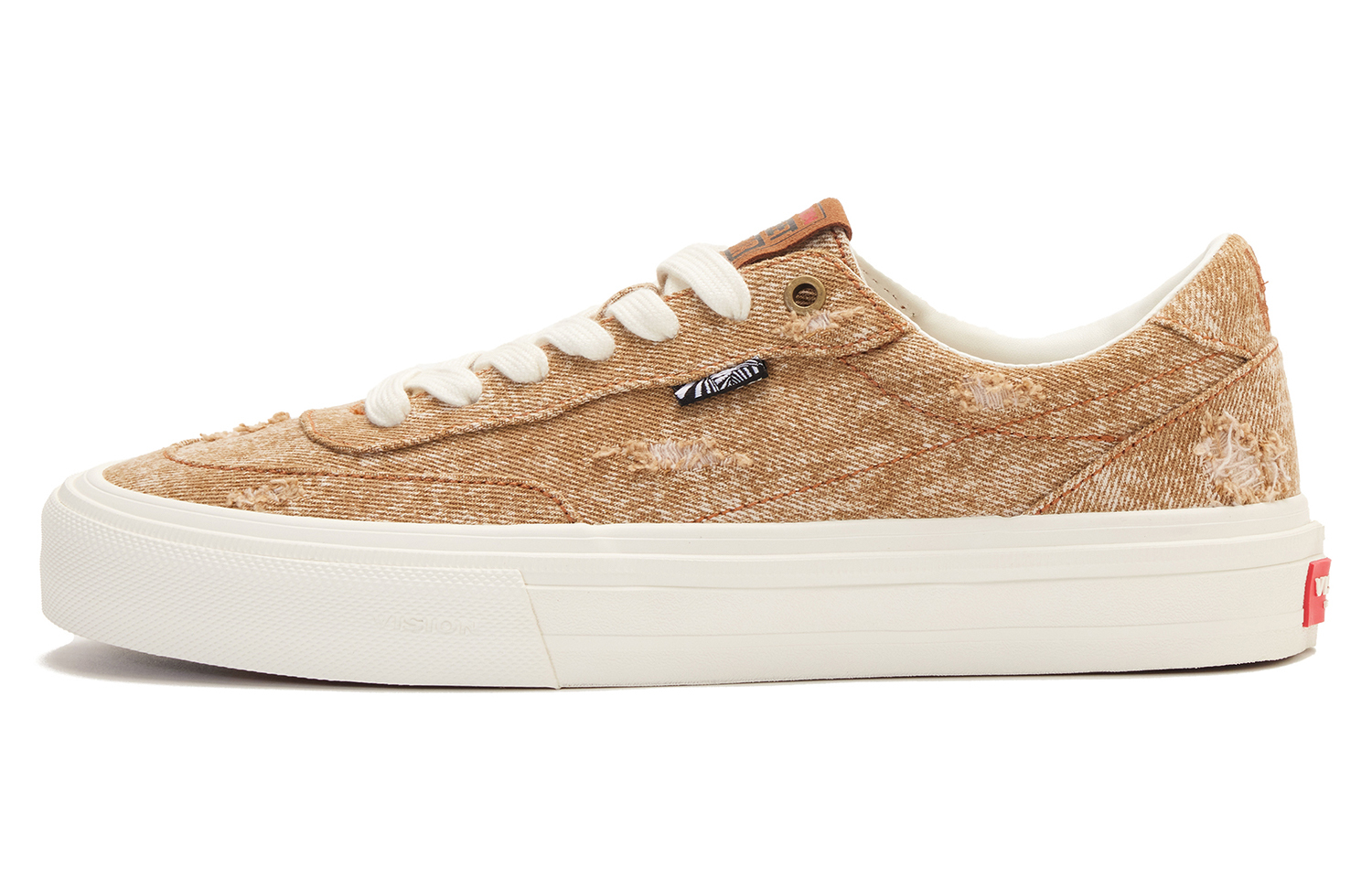 【代購】Vision Street Wear Flat Top Low-Top Skateboard Shoes Unisex Sun-Kissed Brown