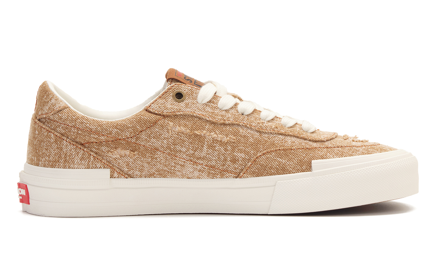 【代購】Vision Street Wear Flat Top Low-Top Skateboard Shoes Unisex Sun-Kissed Brown