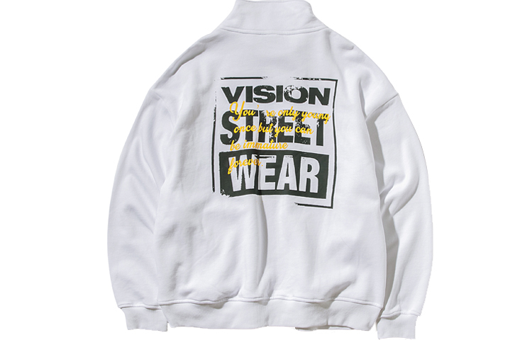 【代購】Vision Street Wear Sweatshirt Unisex White