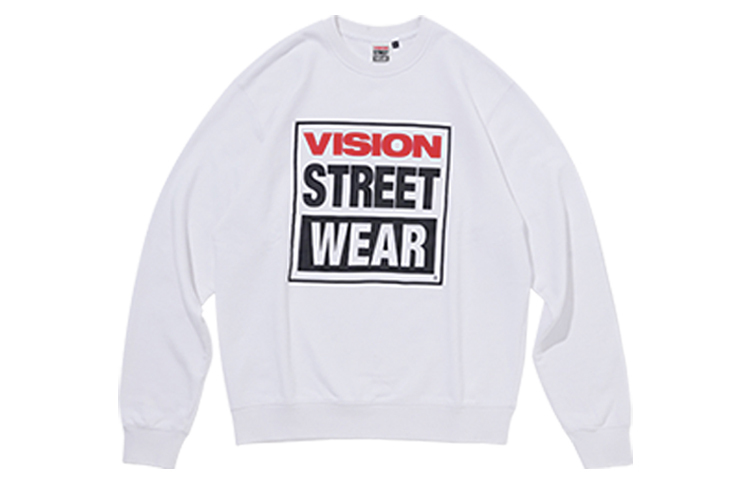 【代購】Vision Street Wear Sweatshirt Unisex White