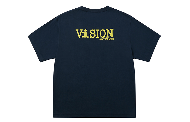 【代購】Vision Street Wear T-Shirt Unisex Navy Blue