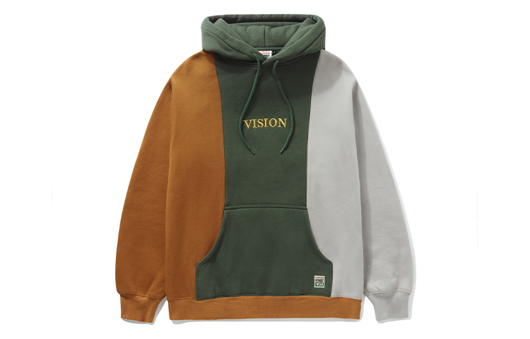【代購】Vision Street Wear Sweatshirt Unisex Brown Green Gray