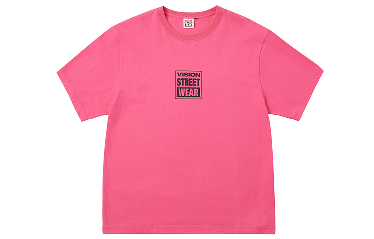 【代購】Vision Street Wear T-Shirt Unisex Rose Red