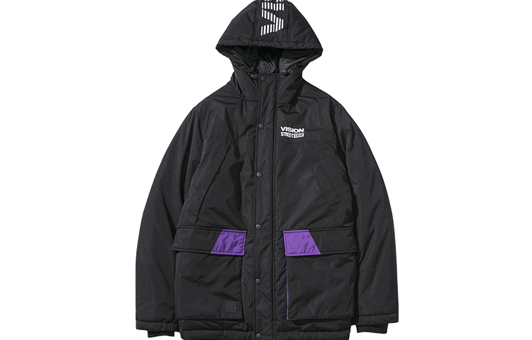 【代購】Vision Street Wear Puffer Jacket Unisex Black