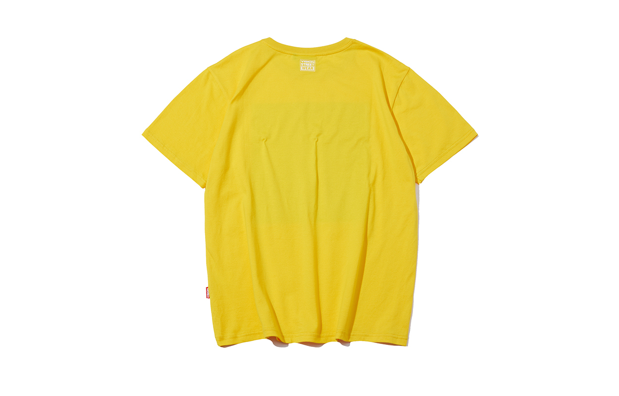 【代購】Vision Street Wear T-Shirt Unisex Yellow