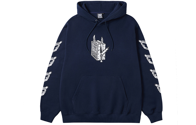 【代購】Vision Street Wear x DUYANAIZI Sweatshirt Unisex Navy Blue