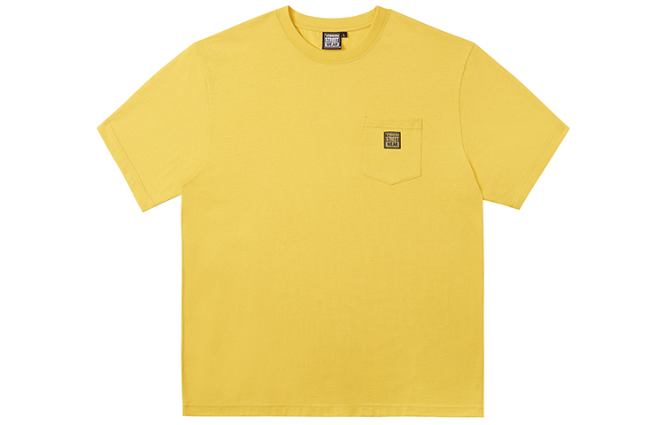 【代購】Vision Street Wear Short-Sleeved T-Shirts Unisex Yellow