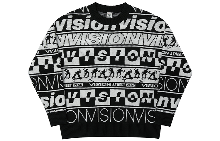 【代購】Vision Street Wear Sweater Unisex Black