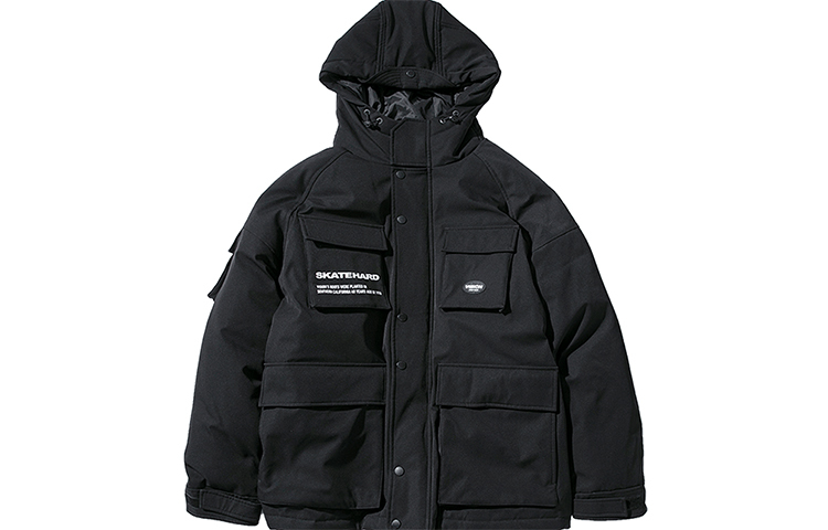 【代購】Vision Street Wear Down Jackets Unisex Black