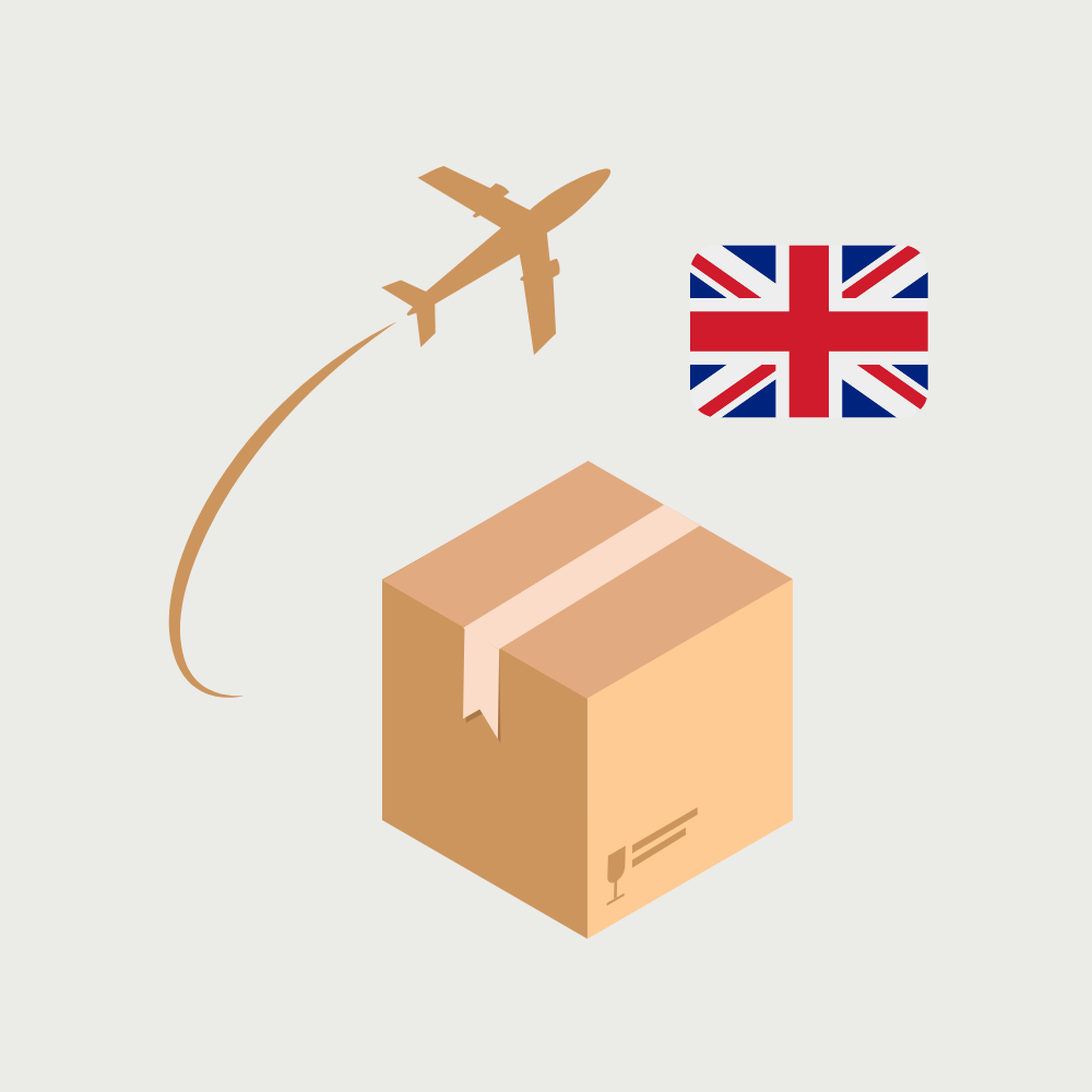 海外配送專用箱子 － 英國