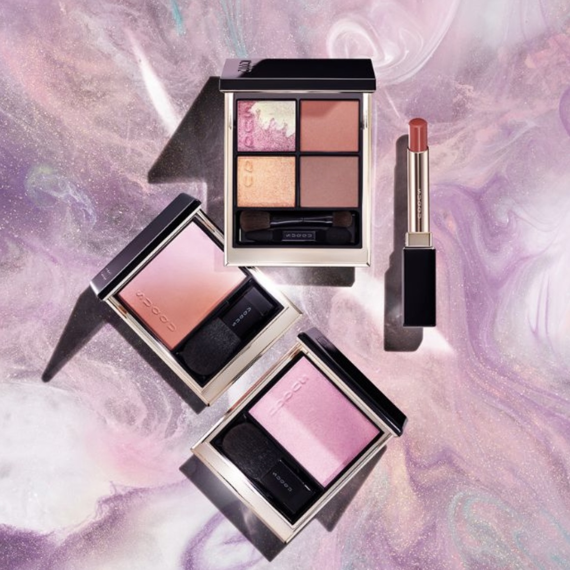 [限定] SUQQU The Stellar Allure Collection Reflect Highlighter / Signature Color Eyes / Blurring Color Blush / Velvet Fit Lipstick