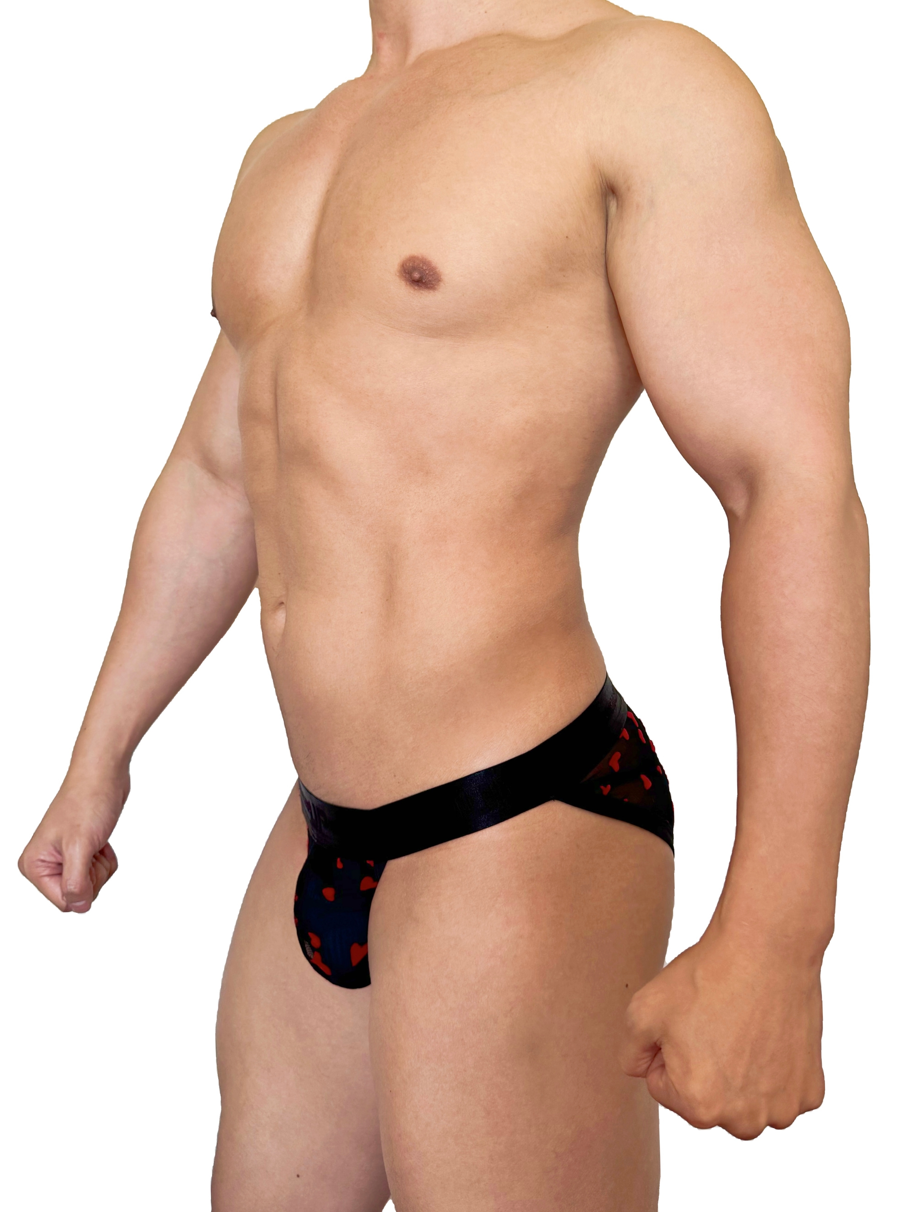 2025 全新系列 - Sheer Love 全透迷你三角內褲 透視黑